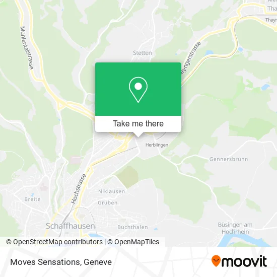 Moves Sensations map