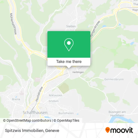 Spitzwis Immobilien map