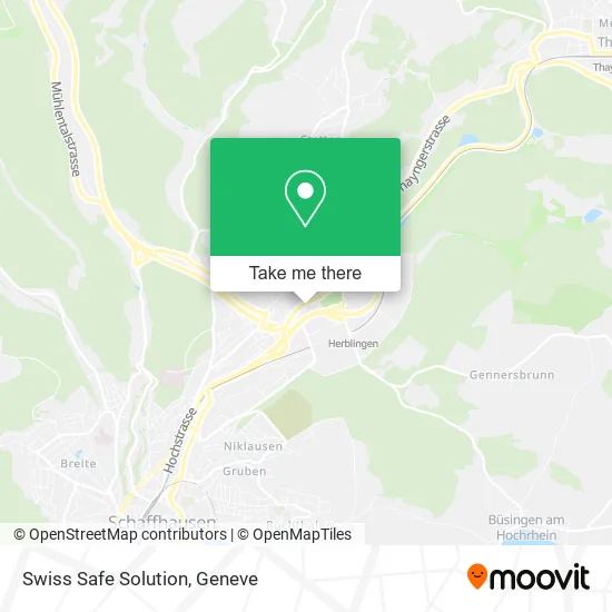 Swiss Safe Solution plan