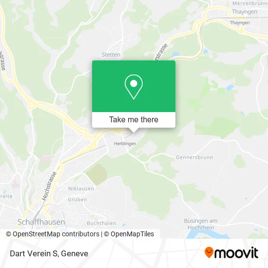 Dart Verein S map