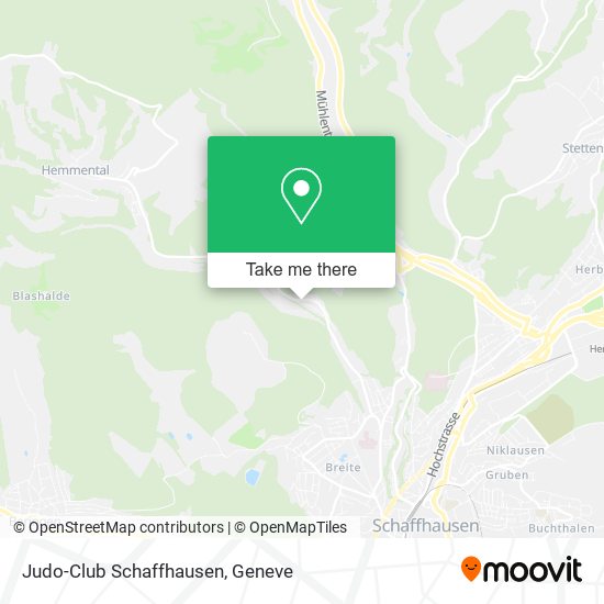 Judo-Club Schaffhausen map