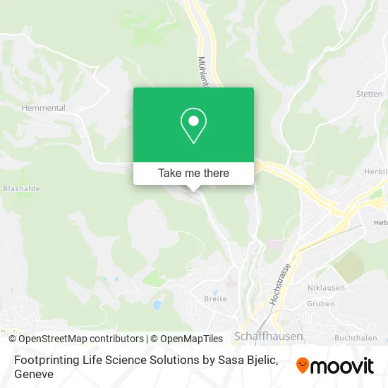 Footprinting Life Science Solutions by Sasa Bjelic map
