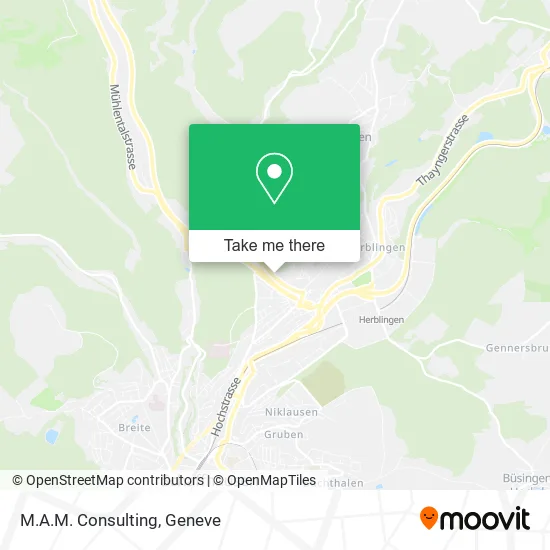 M.A.M. Consulting map