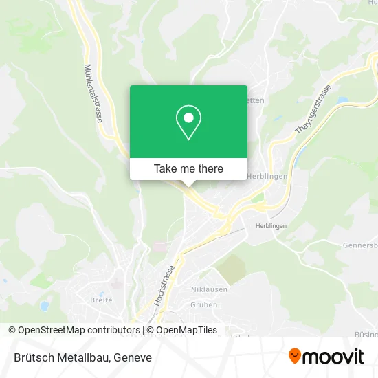 Brütsch Metallbau map