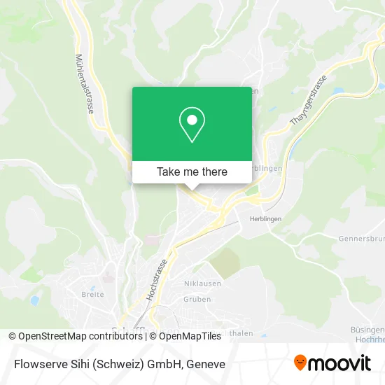 Flowserve Sihi (Schweiz) GmbH map