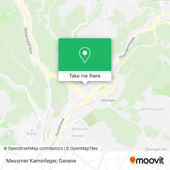 Messmer Kaminfeger map