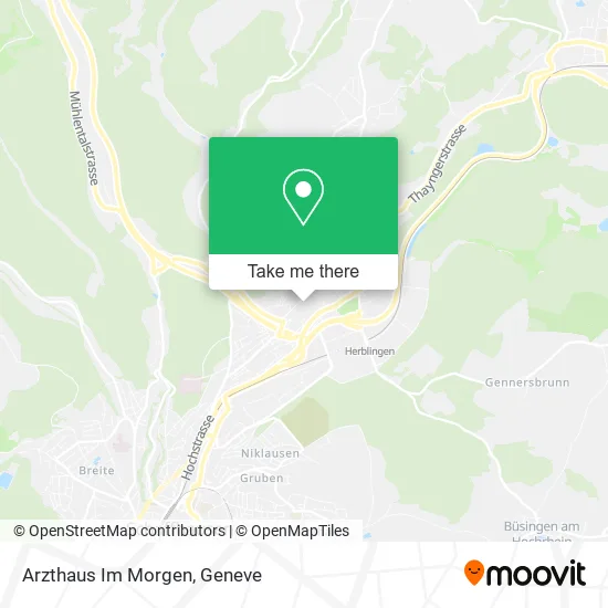 Arzthaus Im Morgen map