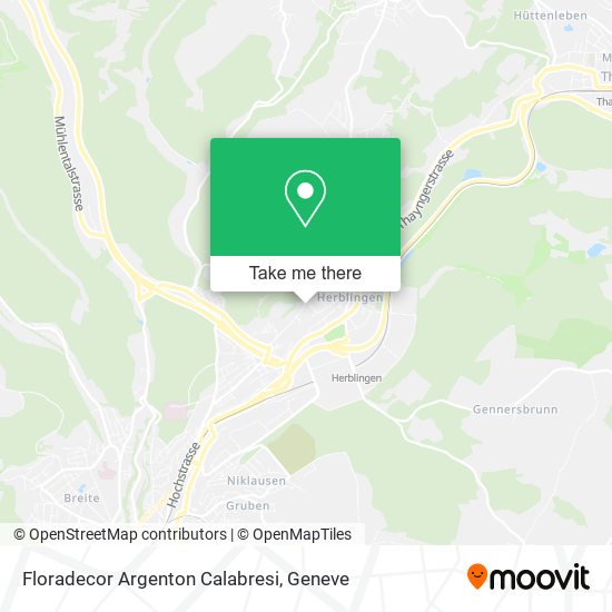 Floradecor Argenton Calabresi map
