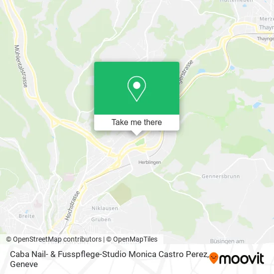 Caba Nail- & Fusspflege-Studio Monica Castro Perez map