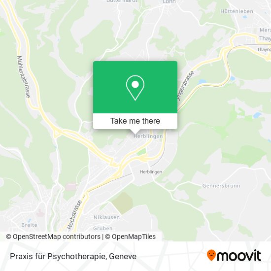 Praxis für Psychotherapie map