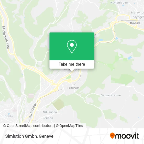 Simlution Gmbh map