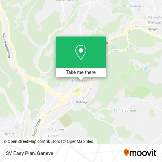 SV Easy Plan map