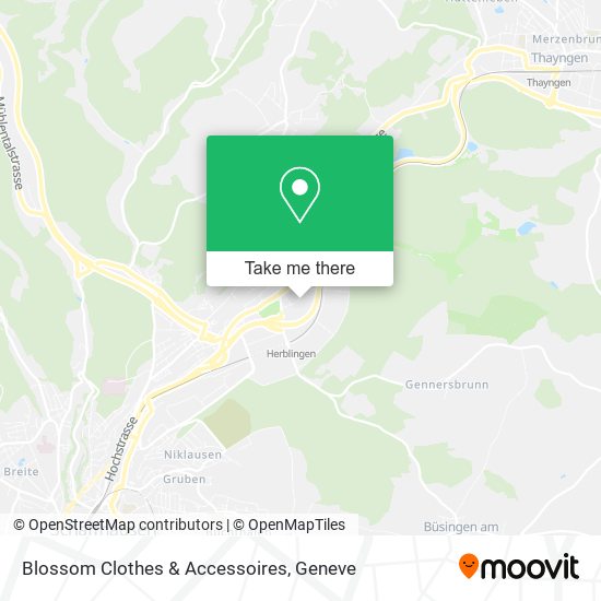 Blossom Clothes & Accessoires map