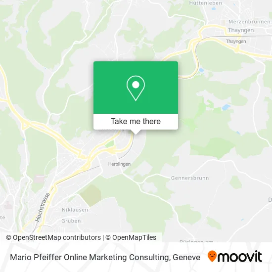Mario Pfeiffer Online Marketing Consulting map