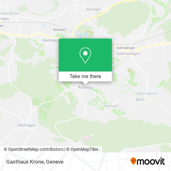 Gasthaus Krone map