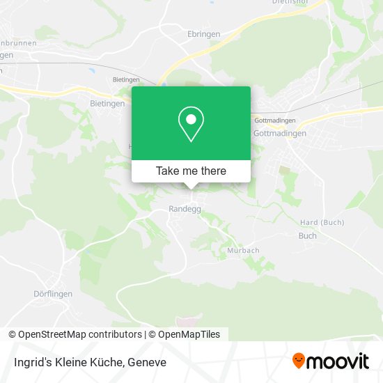 Ingrid's Kleine Küche map