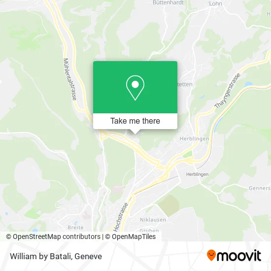 William by Batali map