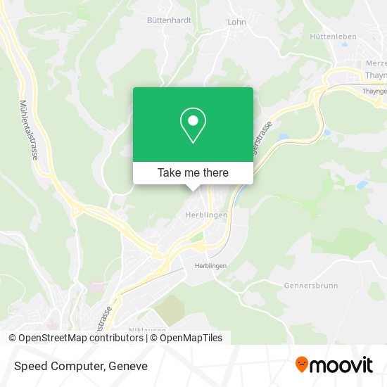 Speed Computer map