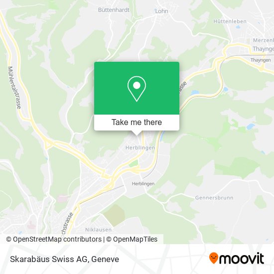 Skarabäus Swiss AG map