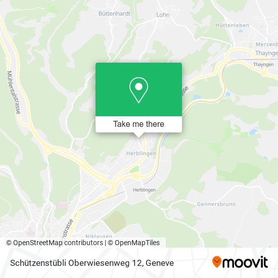 Schützenstübli Oberwiesenweg 12 map
