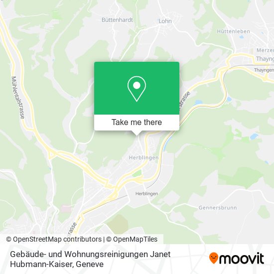 Gebäude- und Wohnungsreinigungen Janet Hubmann-Kaiser map