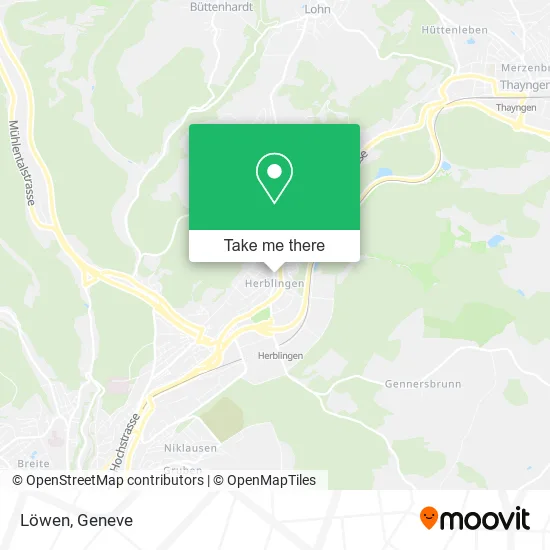 Löwen map