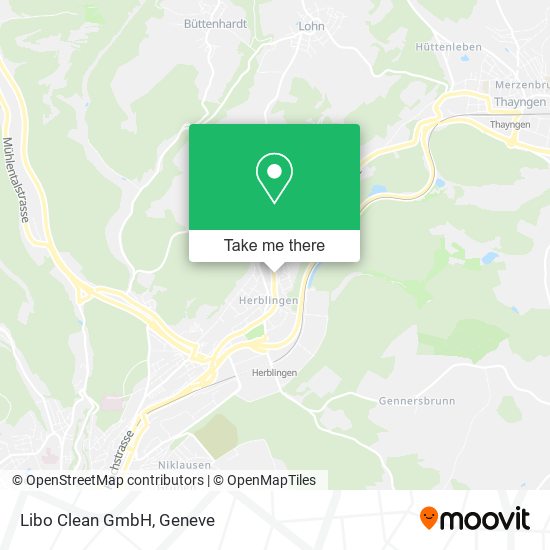 Libo Clean GmbH map