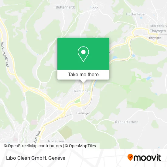 Libo Clean GmbH map