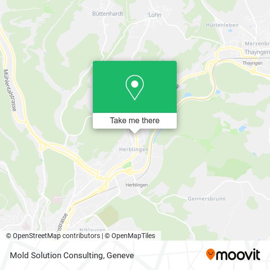 Mold Solution Consulting map