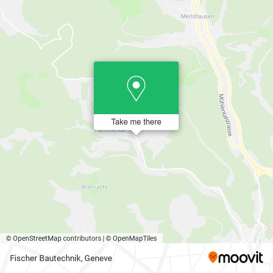 Fischer Bautechnik map
