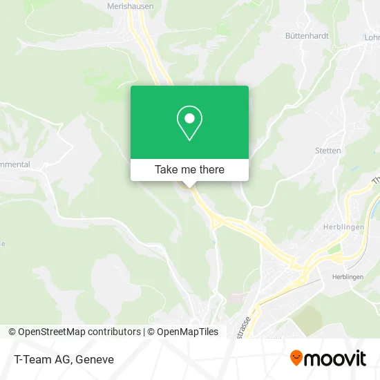 T-Team AG map