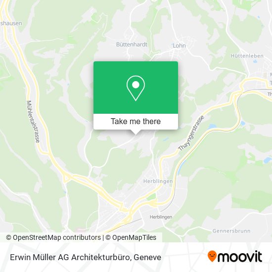 Erwin Müller AG Architekturbüro map