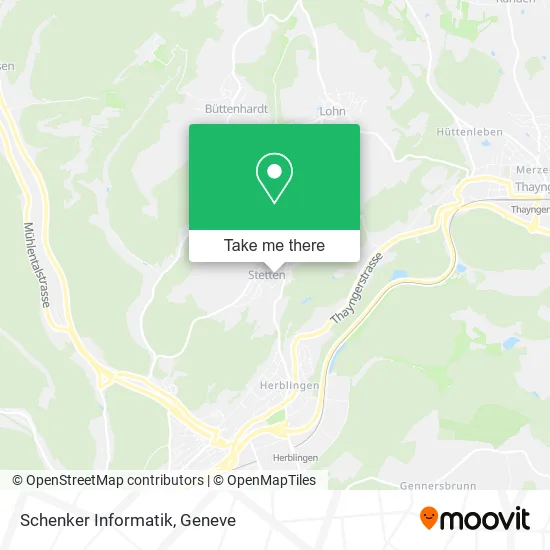 Schenker Informatik map