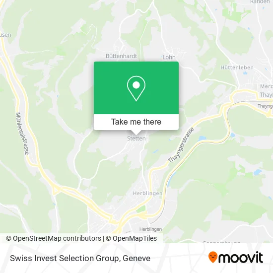 Swiss Invest Selection Group map