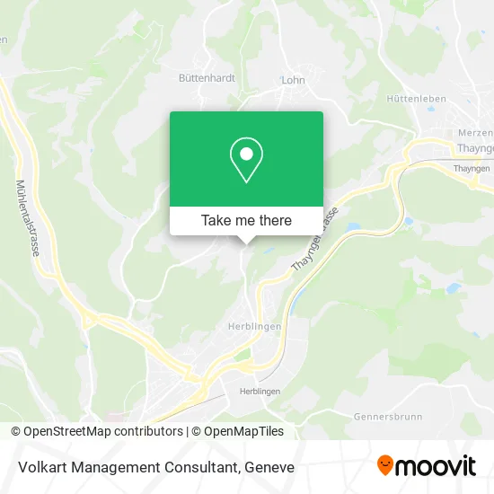 Volkart Management Consultant map