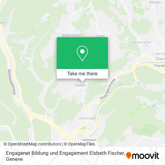 Engagenet Bildung und Engagement Elsbeth Fischer map
