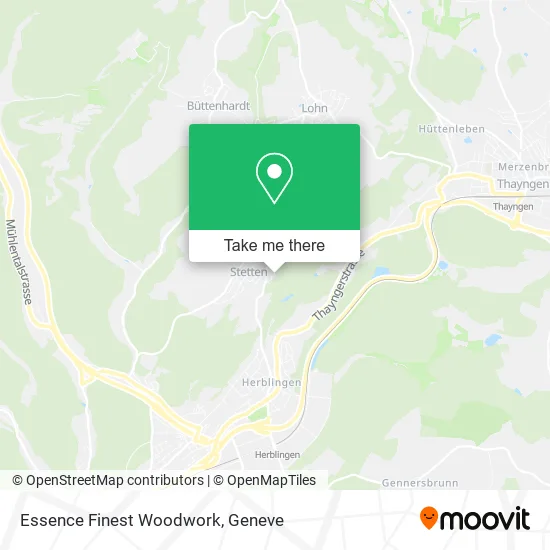 Essence Finest Woodwork map