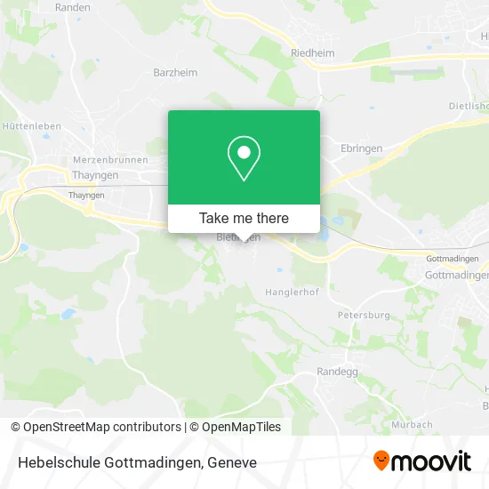 Hebelschule Gottmadingen map