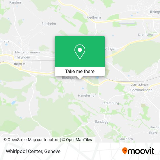 Whirlpool Center map