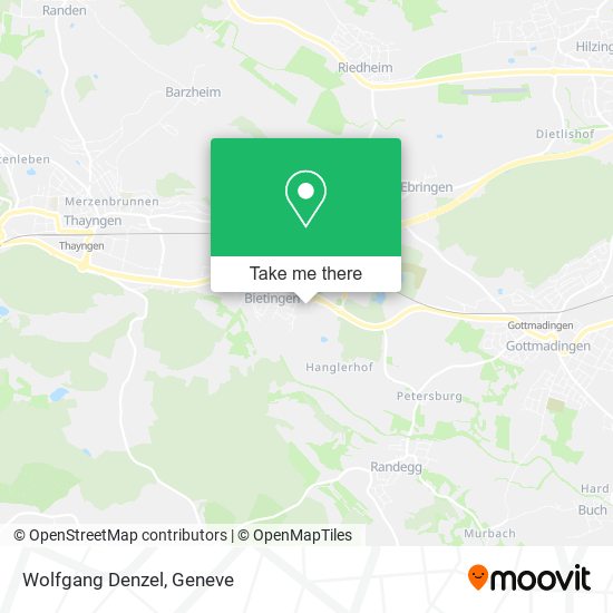 Wolfgang Denzel map