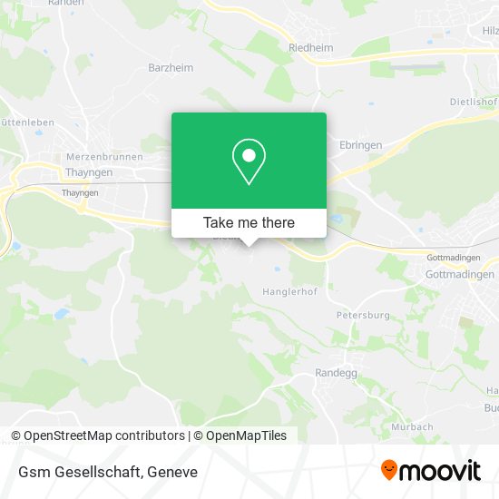 Gsm Gesellschaft map