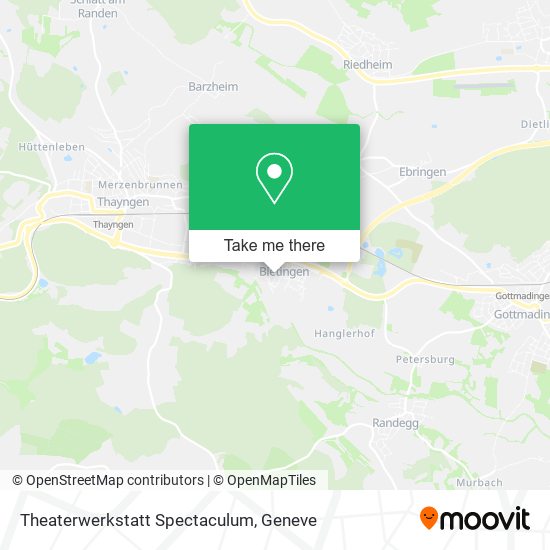 Theaterwerkstatt Spectaculum map