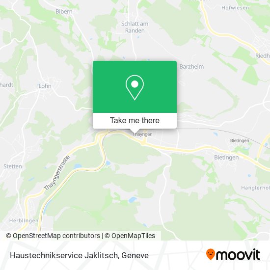 Haustechnikservice Jaklitsch map