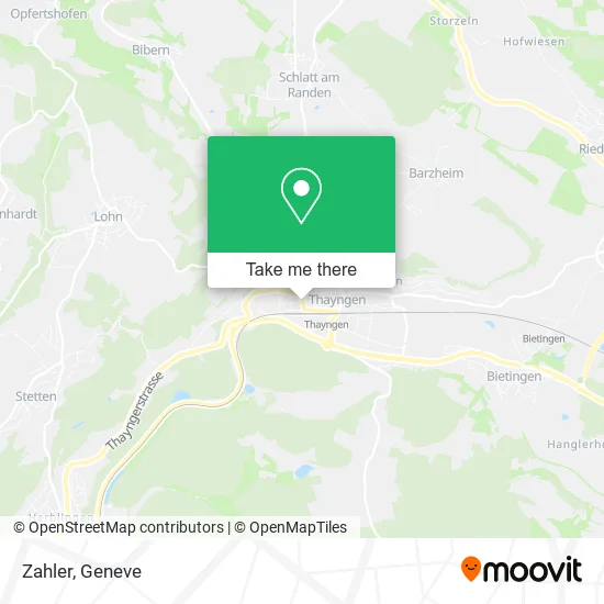 Zahler map