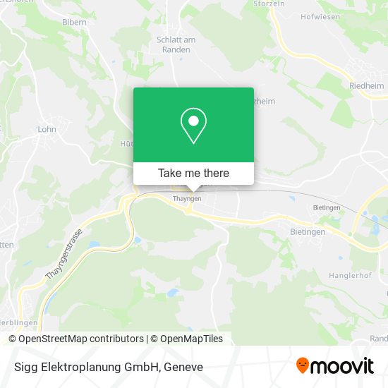 Sigg Elektroplanung GmbH map