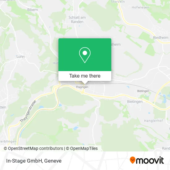 In-Stage GmbH map