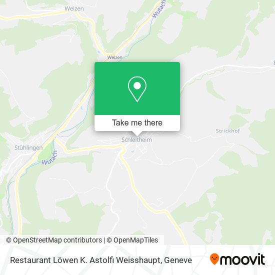 Restaurant Löwen K. Astolfi Weisshaupt map
