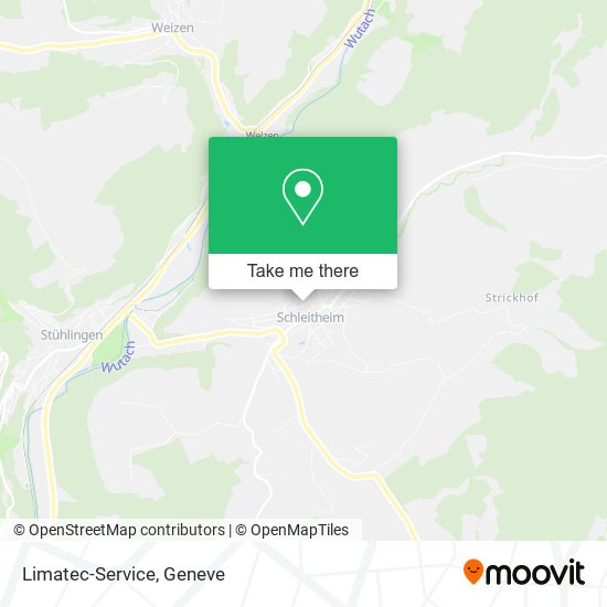 Limatec-Service map