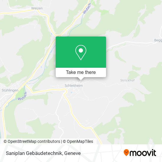 Saniplan Gebäudetechnik map
