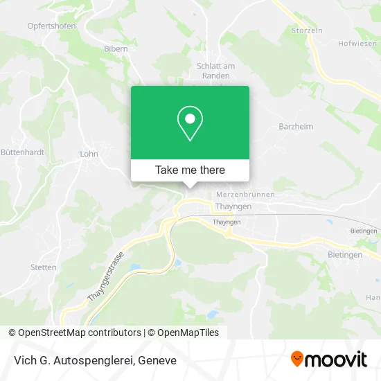 Vich G. Autospenglerei map